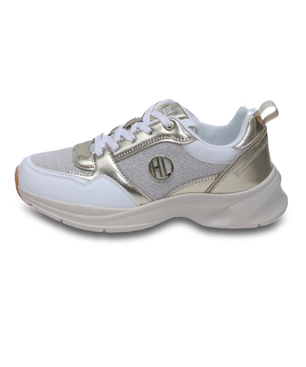 Hamster London Signature Gold Sneakers