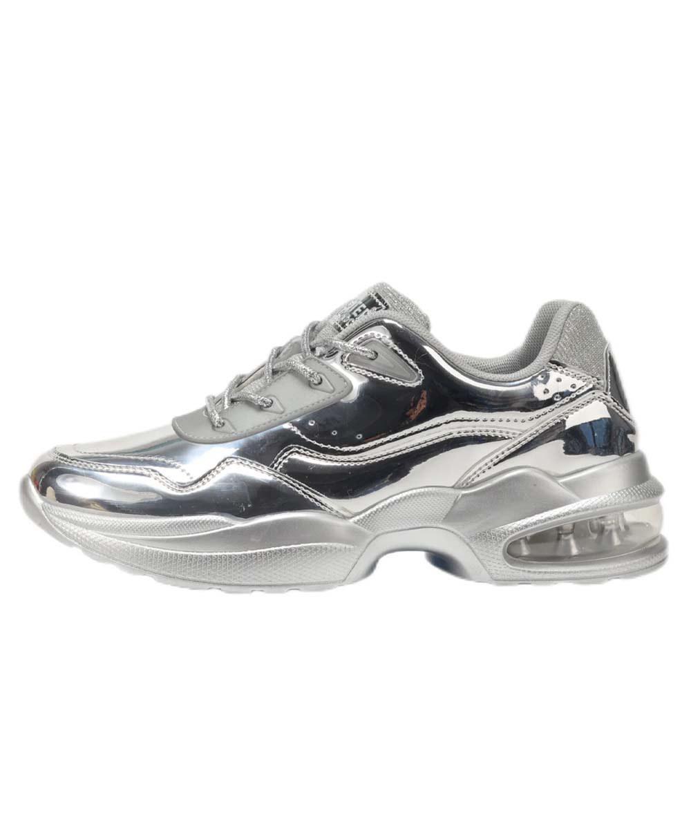 Hamster London Heli Silver Party Sneakers