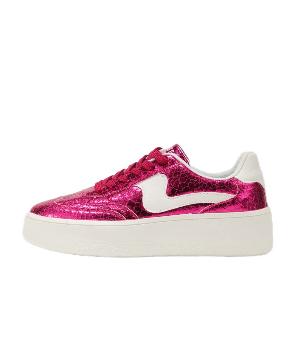 Hamster London Holiday Party Pink Sneakers