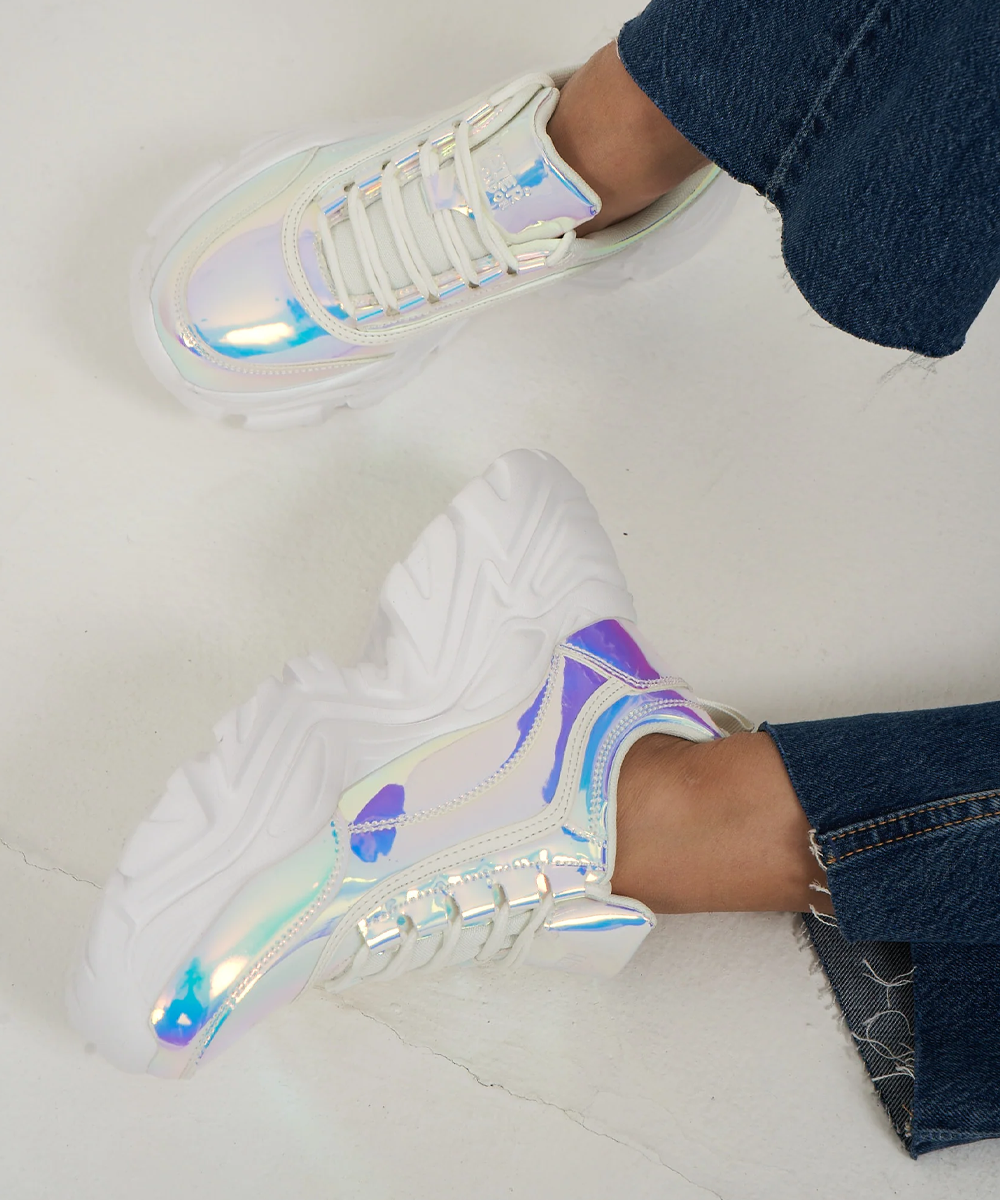 Hamster London Mousehole Holo Party Sneakers