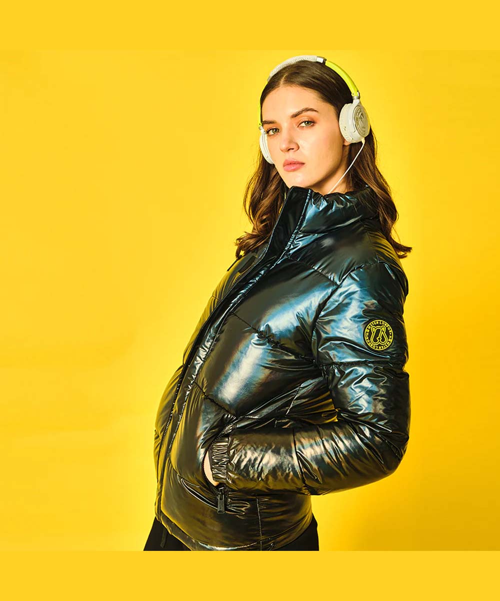 Hamster London Crystal Jacket Black