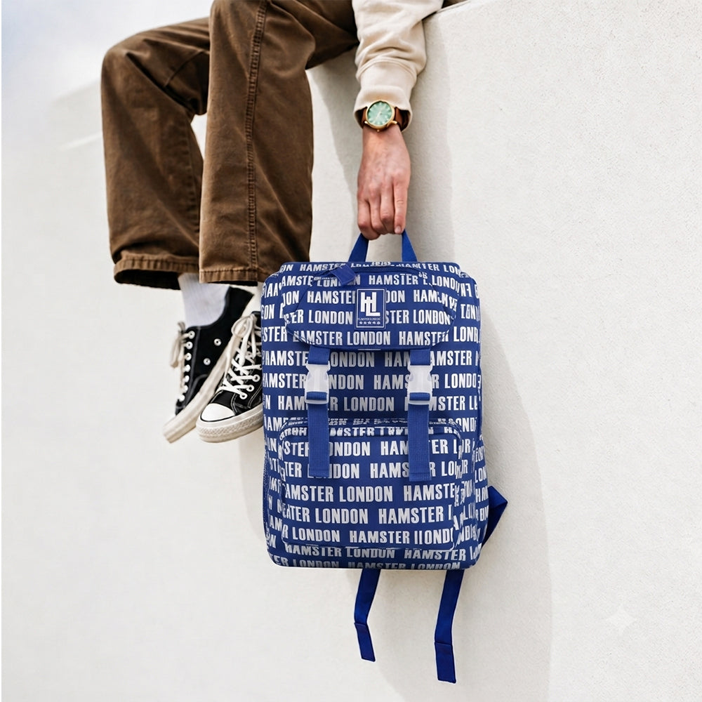 Hamster London Insider Jumbo Backpack Blue 18inch