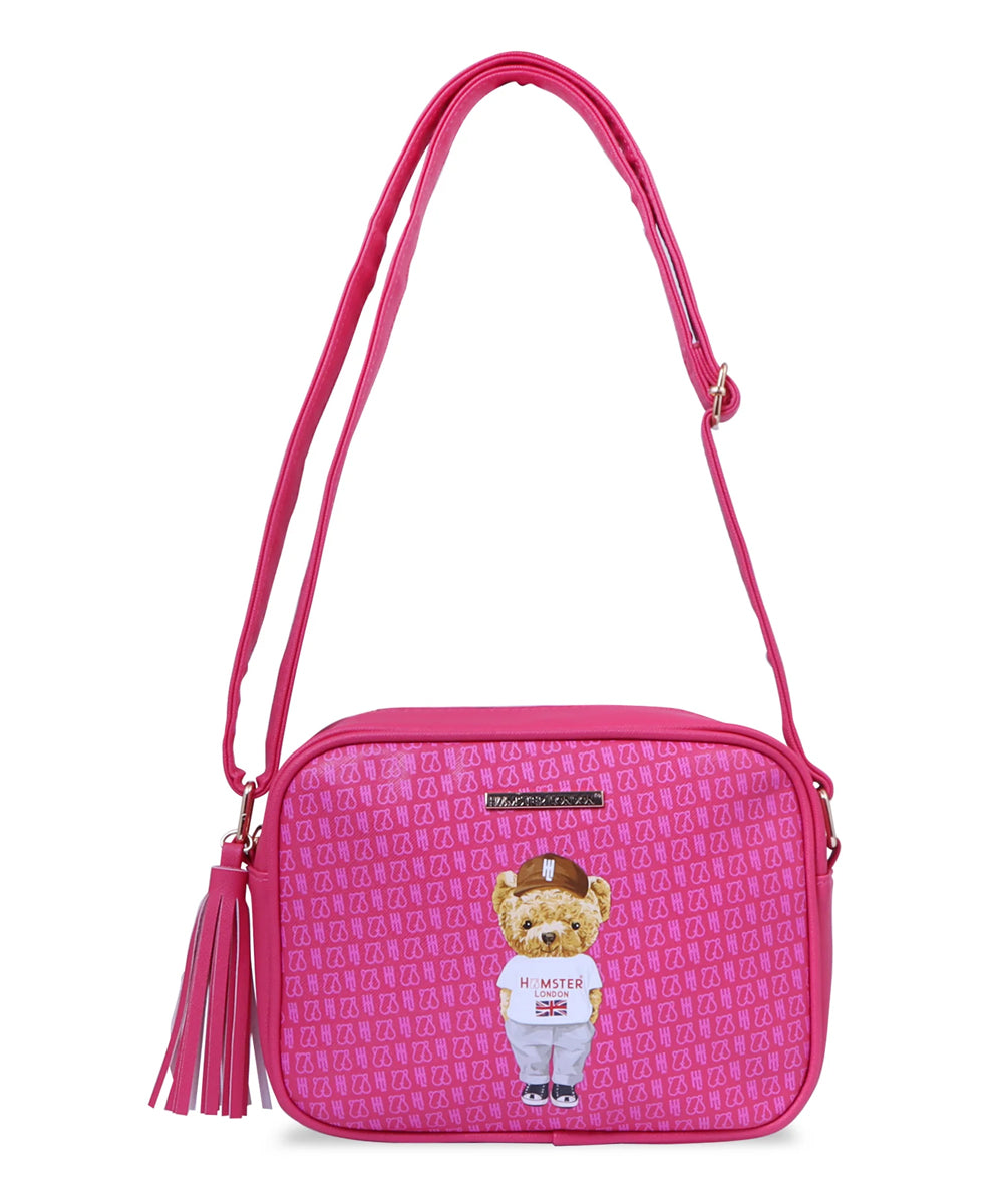 Hamster London Ted H Limited Edition Cam Sling Hot Pink