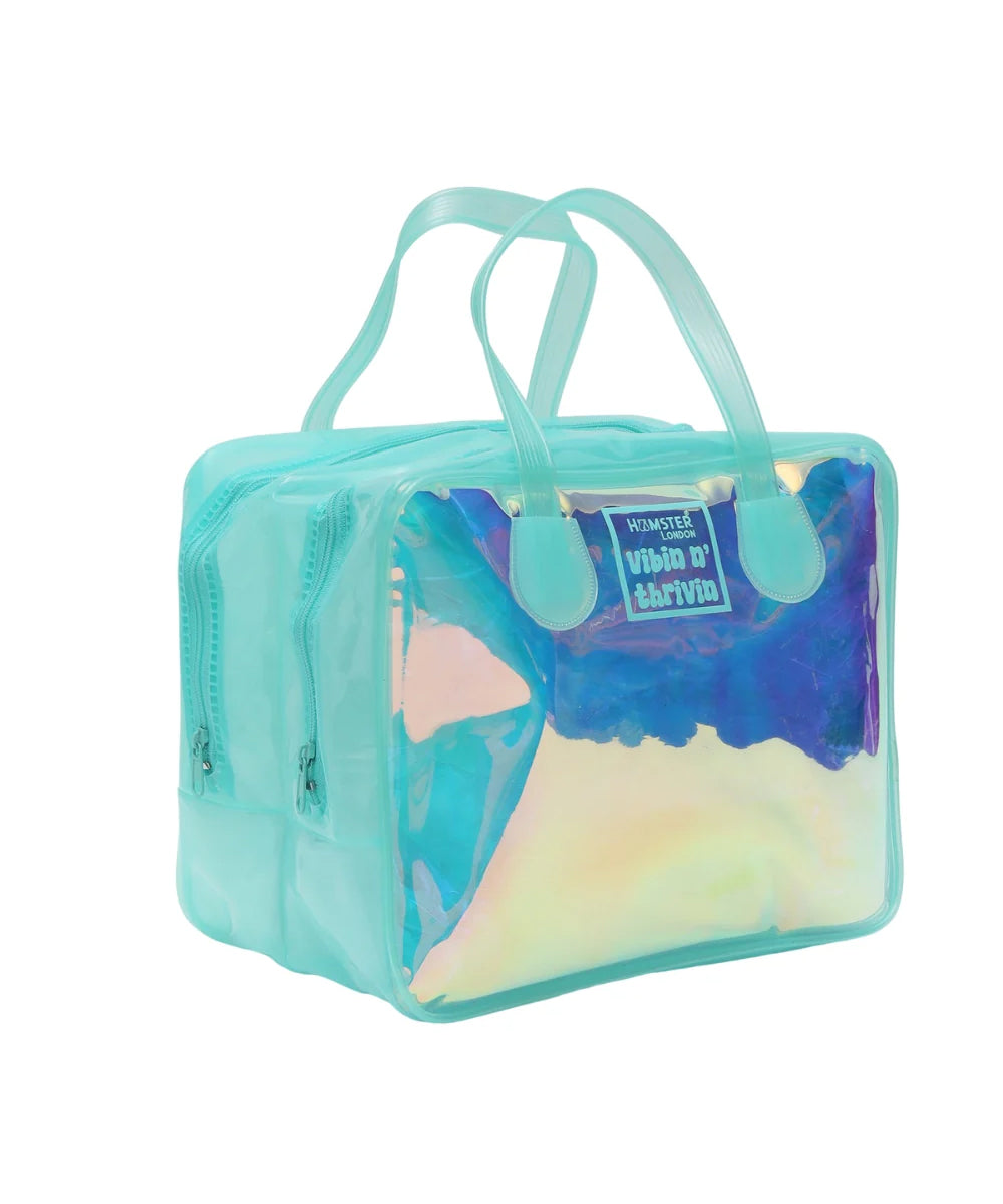 Hamster London Hampton Tote Large Aqua