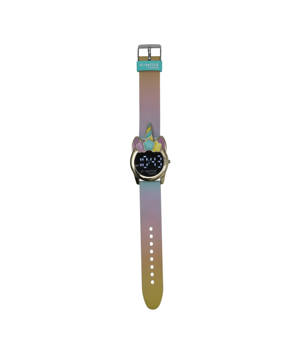 Hamster London Unicorn Princess Metal Flurry Purple Watch