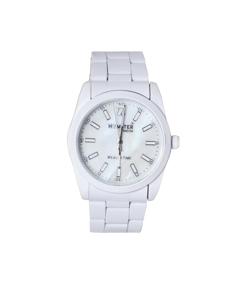 Hamster London High Candy Watch White