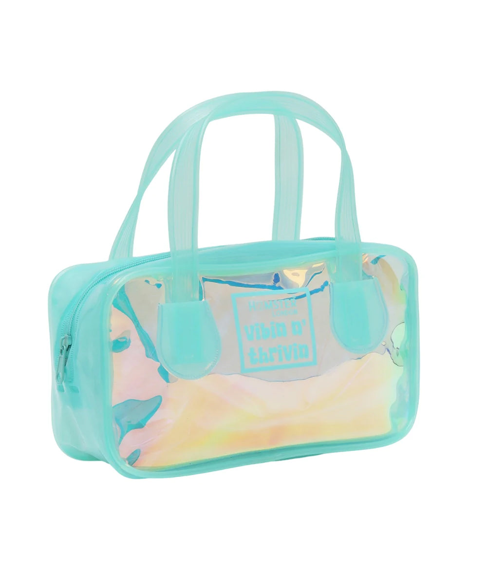 Hamster London Hampton Tote Small Aqua