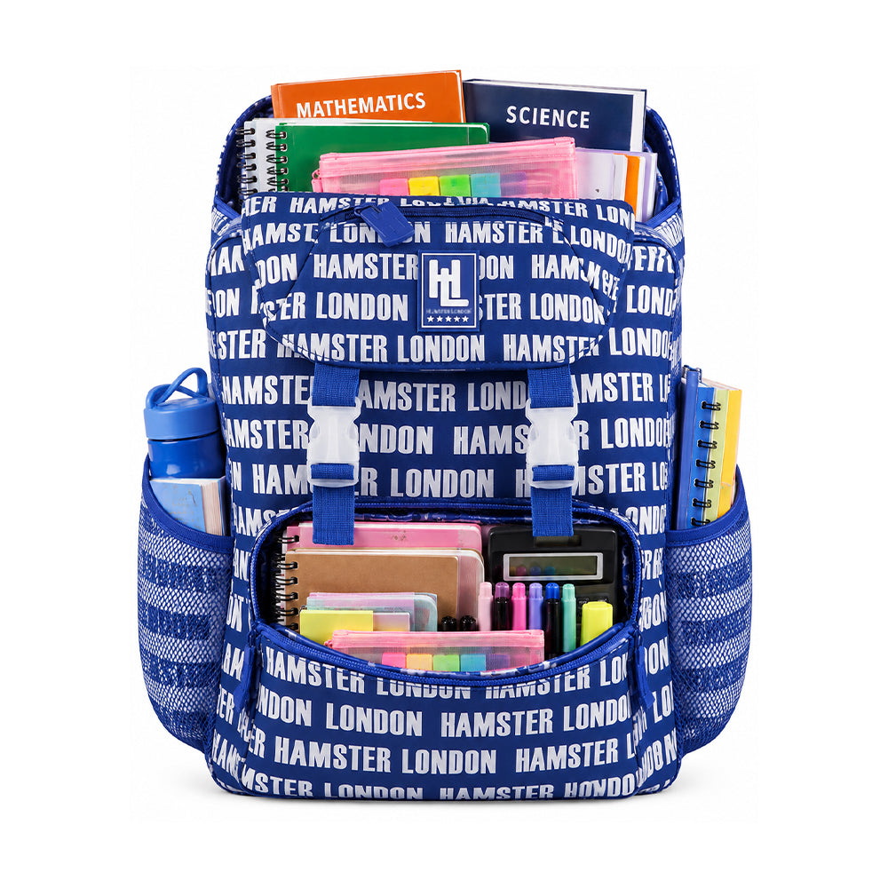 Hamster London Insider Jumbo Backpack Blue 18inch