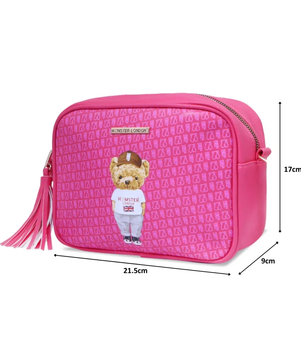 Hamster London Ted H Limited Edition Cam Sling Hot Pink