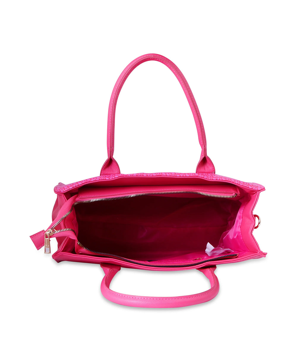Hamster London Ted H Limited Edition Book Tote Hot Pink