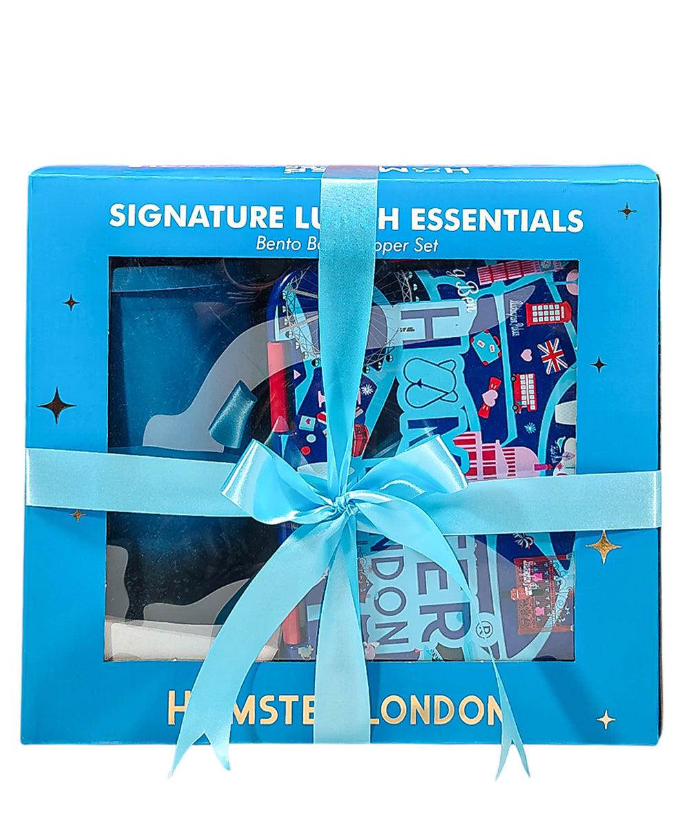 Hamster London Bento Box Royal London and Sipper Set