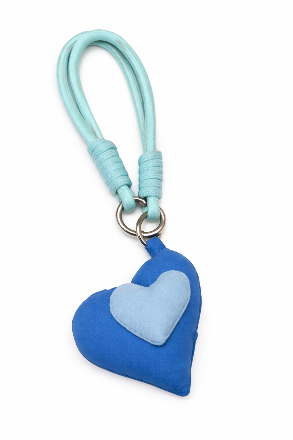 Hamster London Luxe Lavender Heart Bag Key Charm