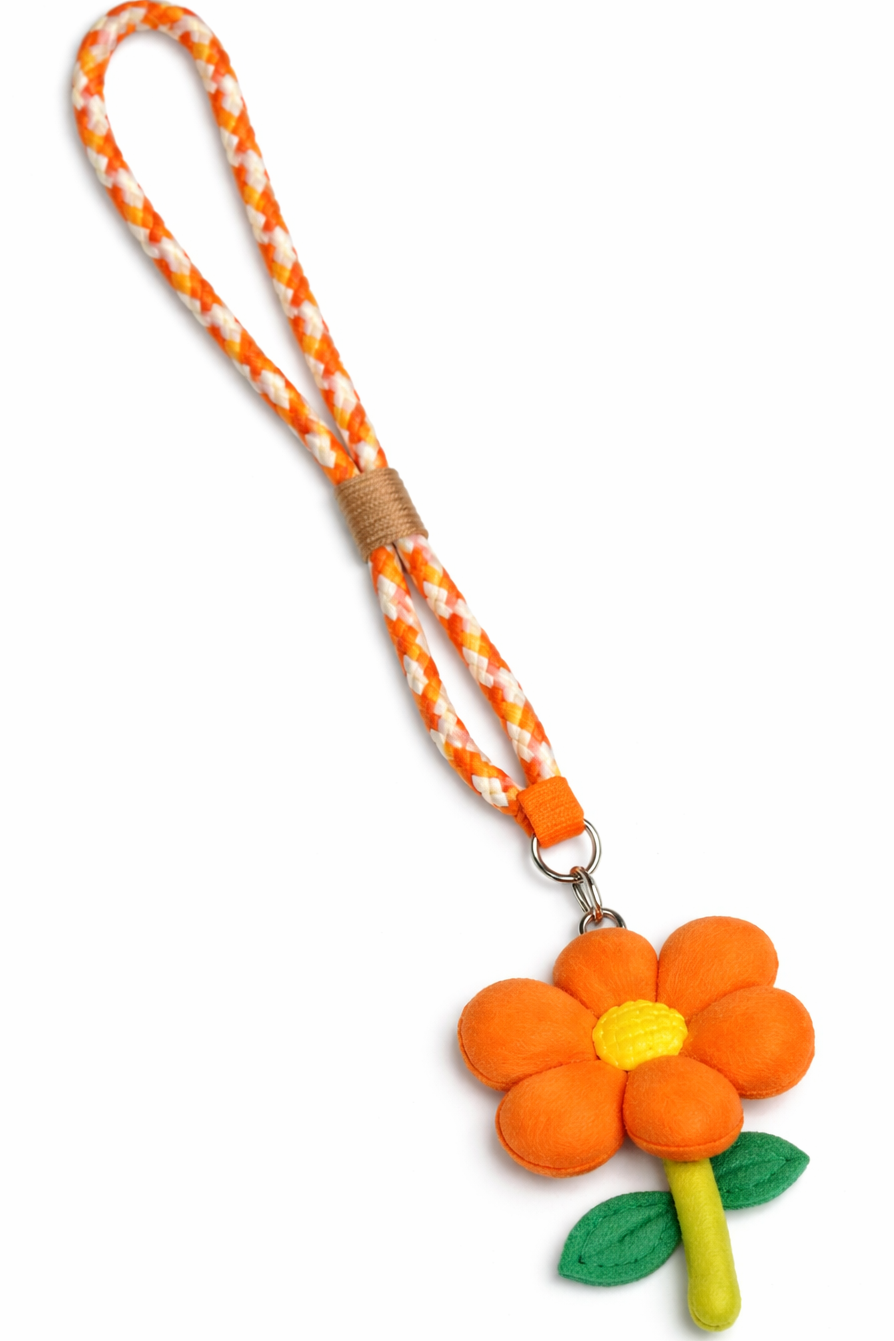 Hamster London Luxe Orange Bloom Phone Sling