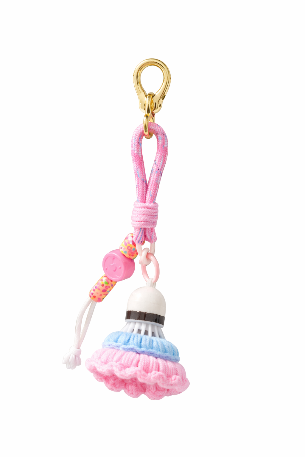 Hamster London Luxe Soft Pink Tassel Bag Charm