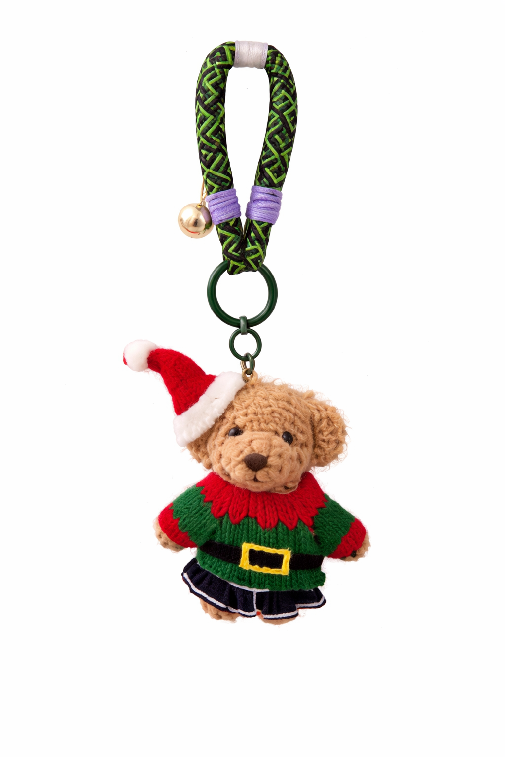 Hamster London Luxe Soft Elf Bear Bag Charm