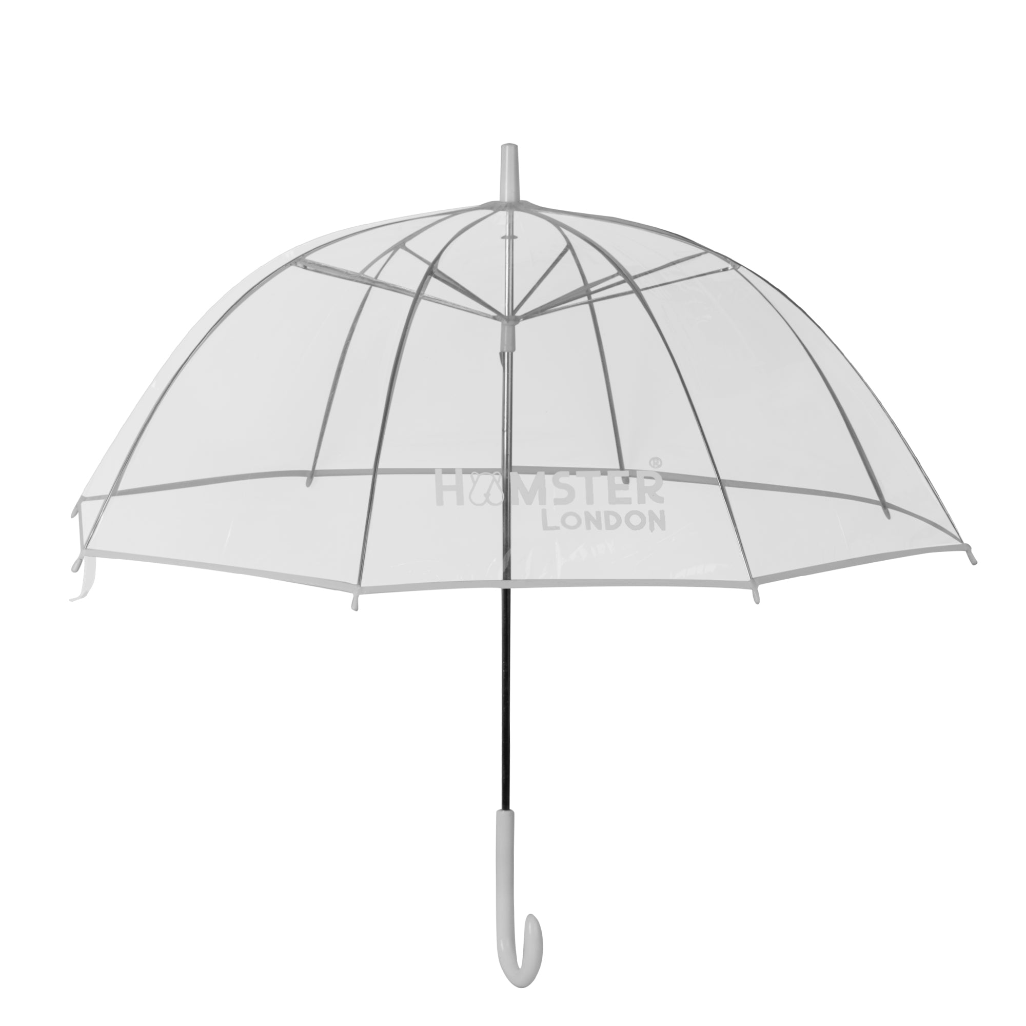 Hamster London Transparent Umbrella White