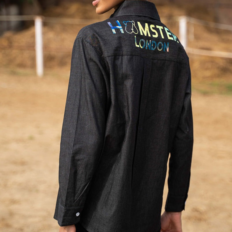 Hamster London Ted H Super Model Shirt Black