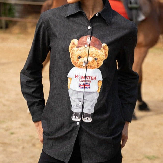 Hamster London Ted H Super Model Shirt Black