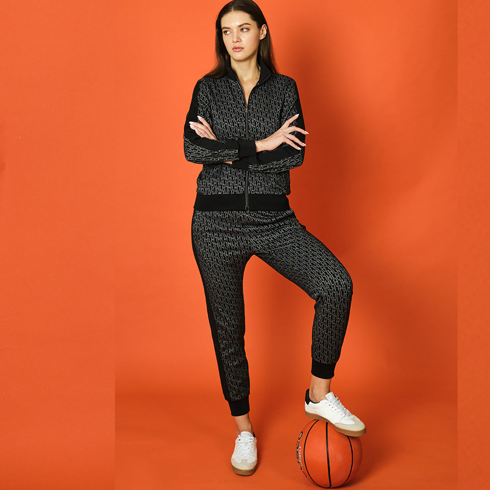 Hamster London Coord Set HL Print Black