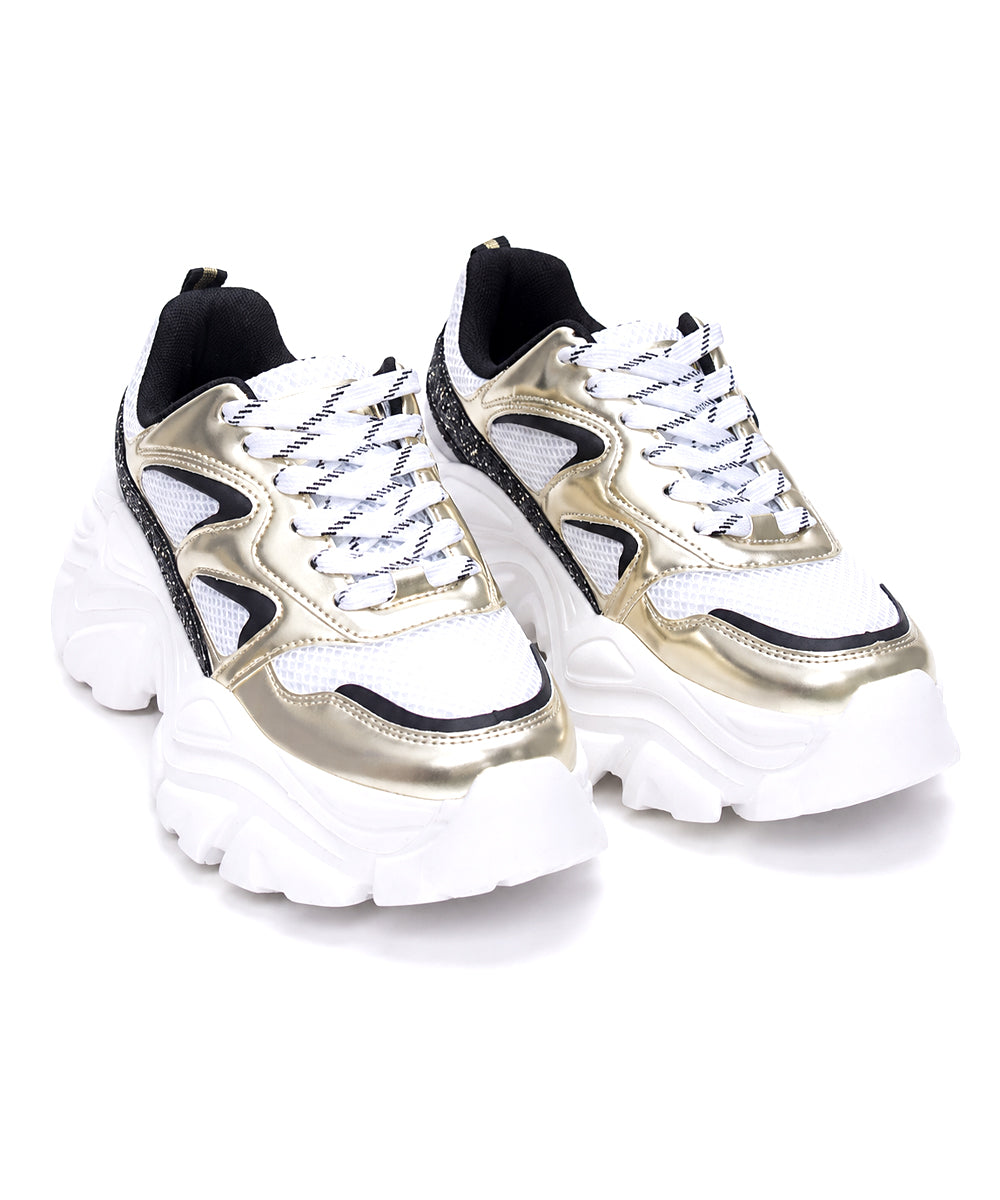 Hamster London Performer Gold Sneakers