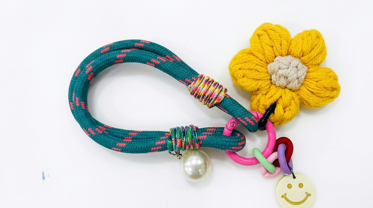 Hamster London Happy-Go-Lucky Bag KeyCharm