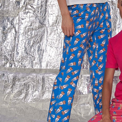 Hamster London Ted H Love Night Suit Set Lower & White Tee