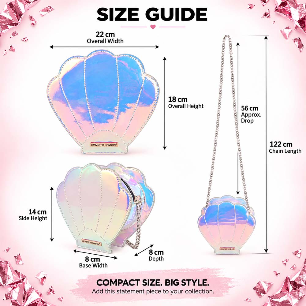 Hamster London Funk Seashell Sling Bag