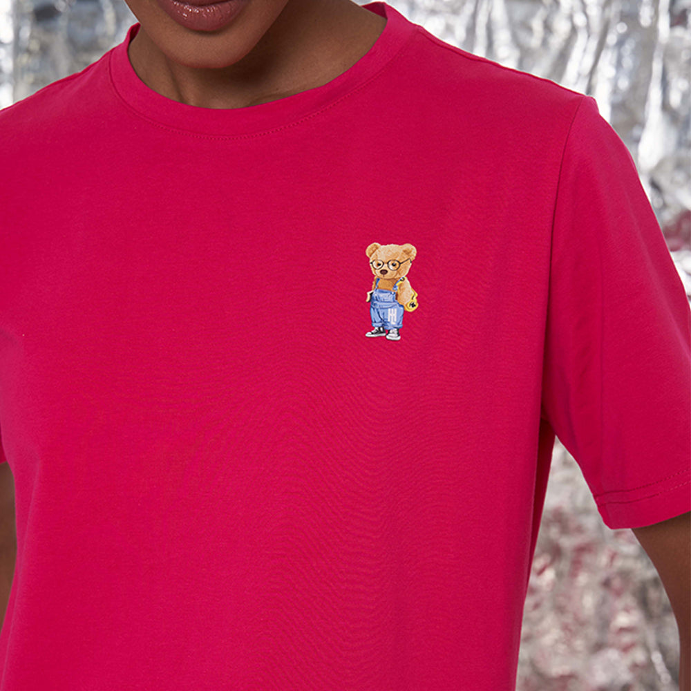 Hamster London Ted H Love NightSuit Set Pink Lower & Pink Tee