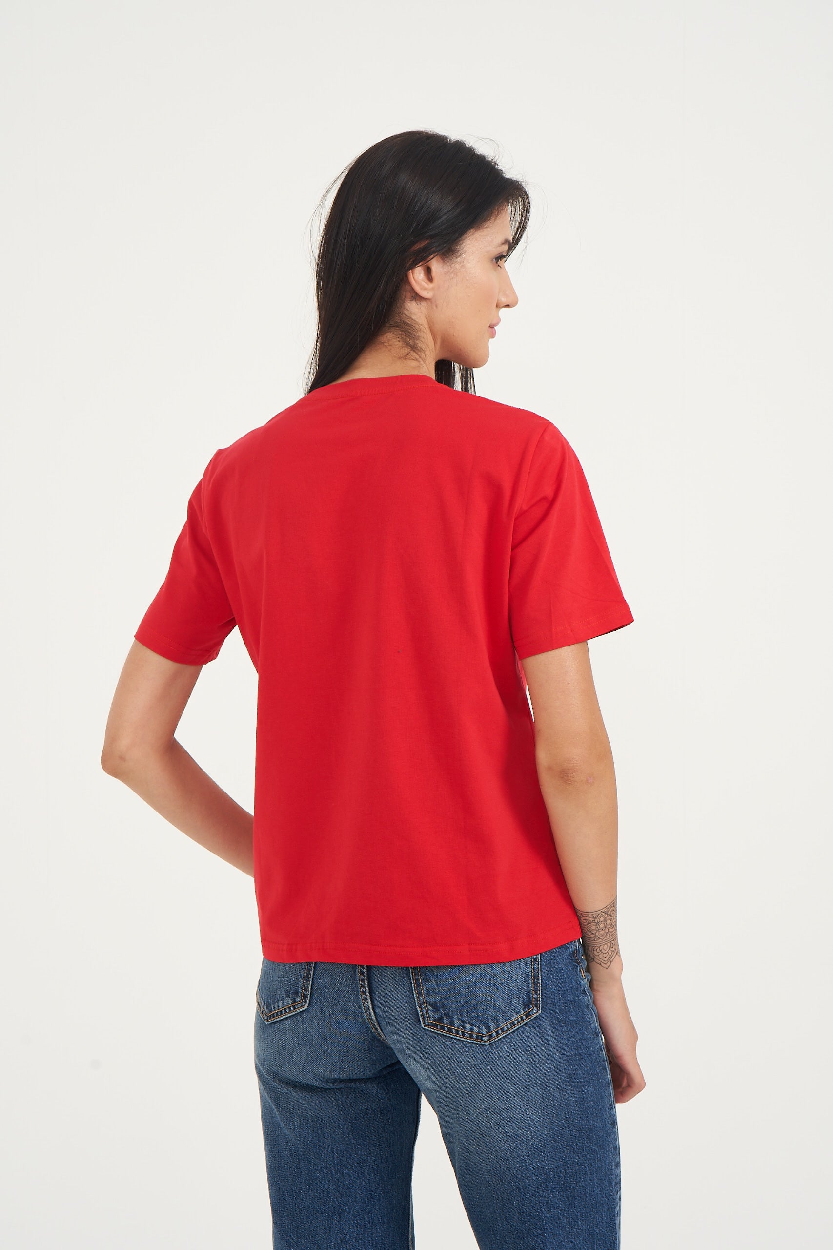 Hamster London Ted H Golden Swing T-shirt Red