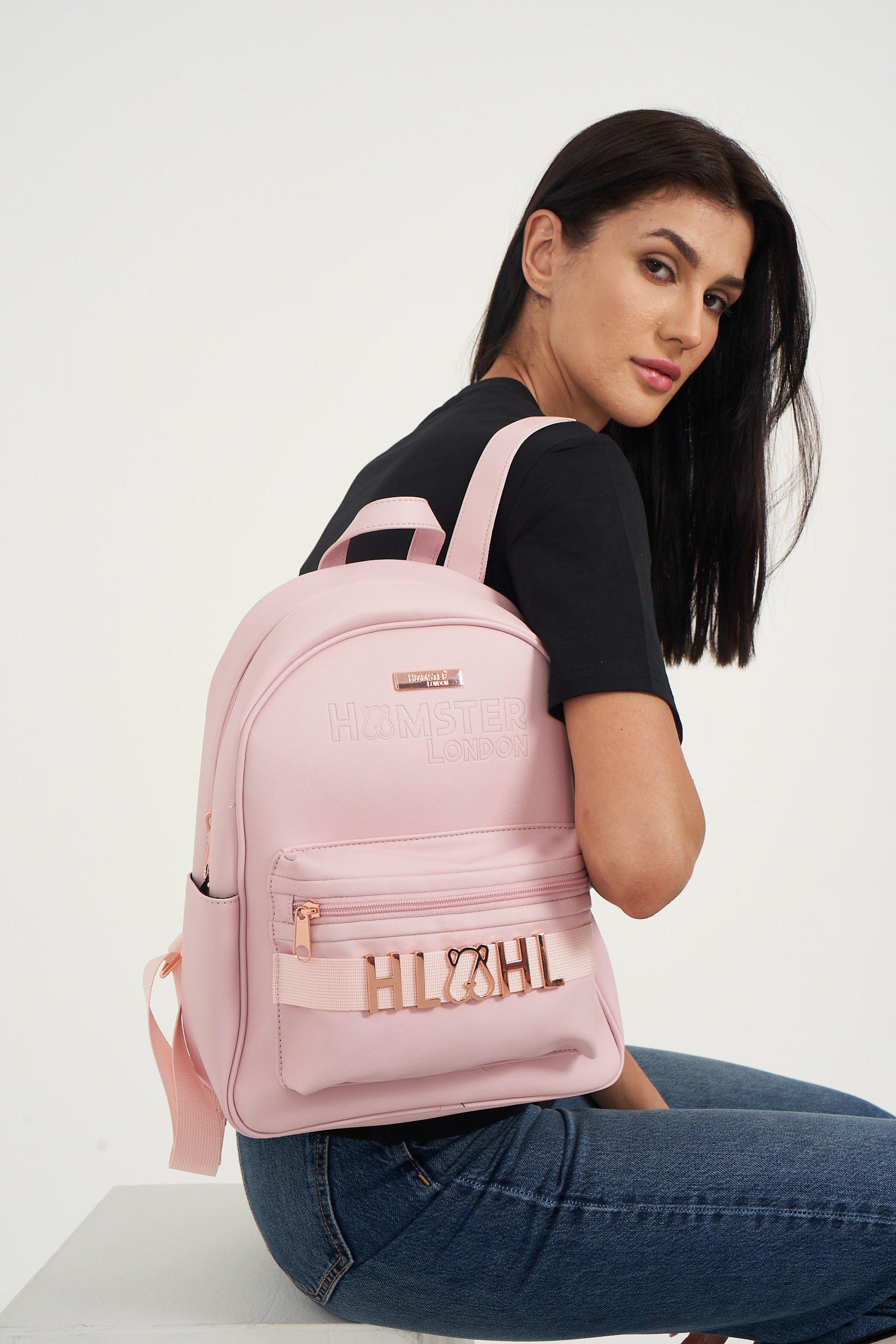 Hamster London Melissa Backpack Pink