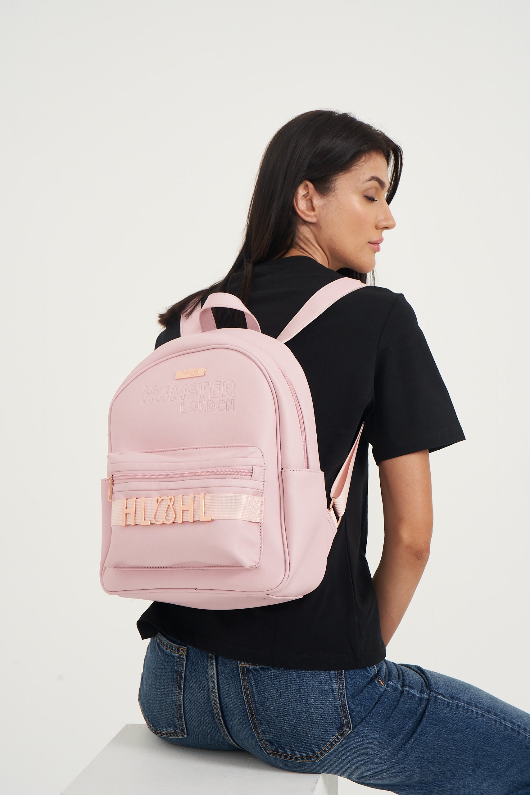 Hamster London Melissa Backpack Pink