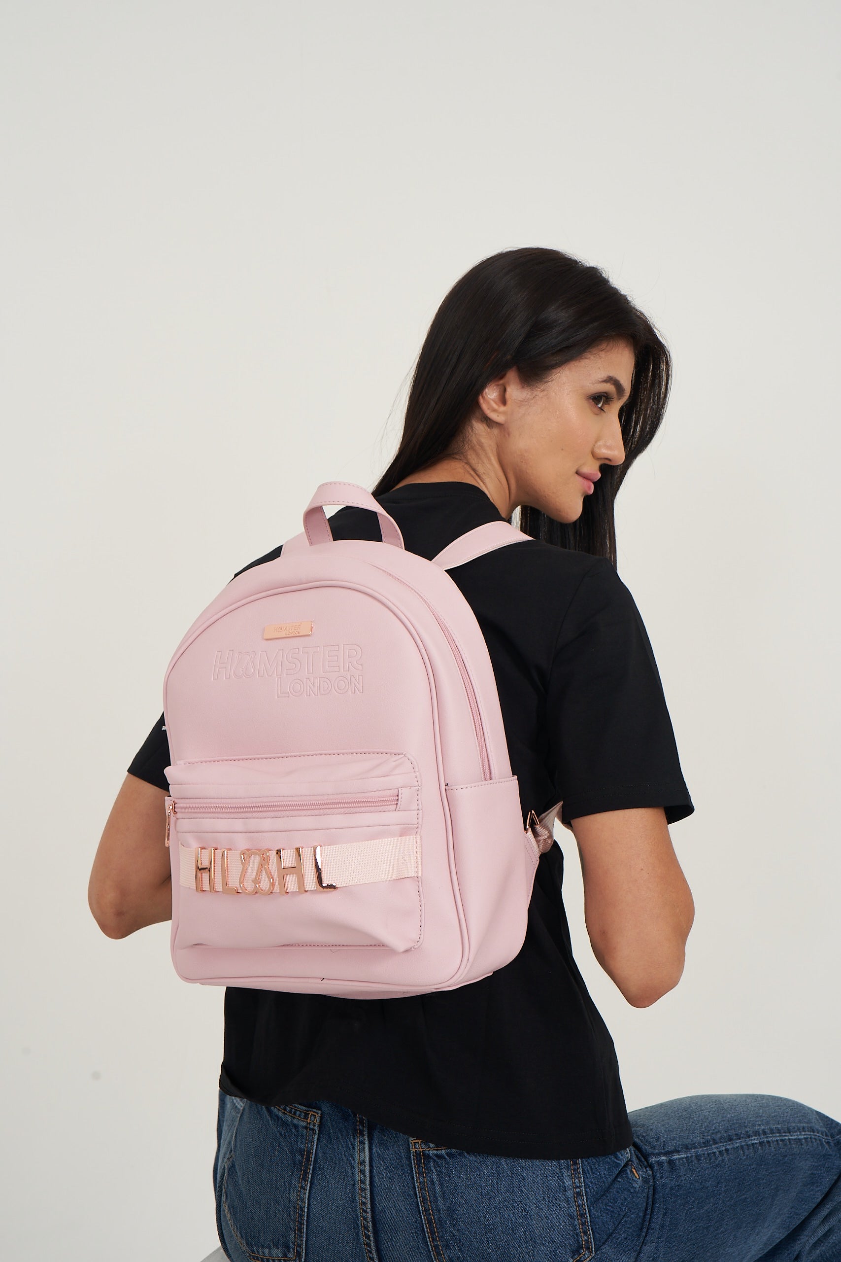 Hamster London Melissa Backpack Pink