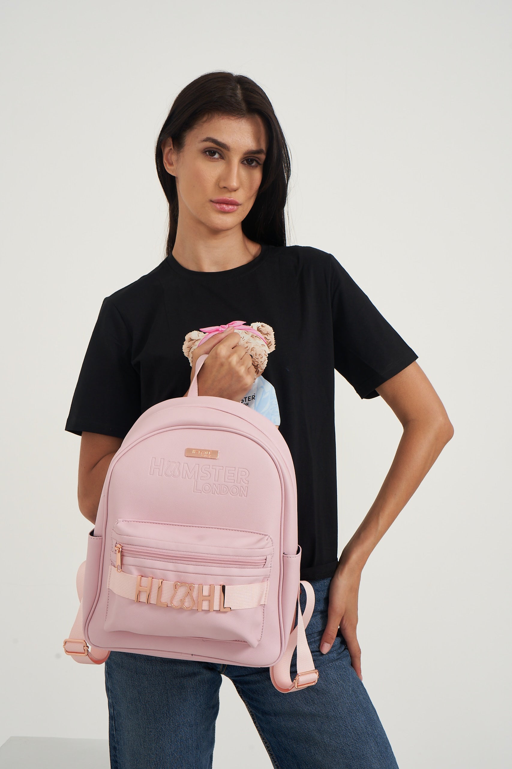 Hamster London Melissa Backpack Pink