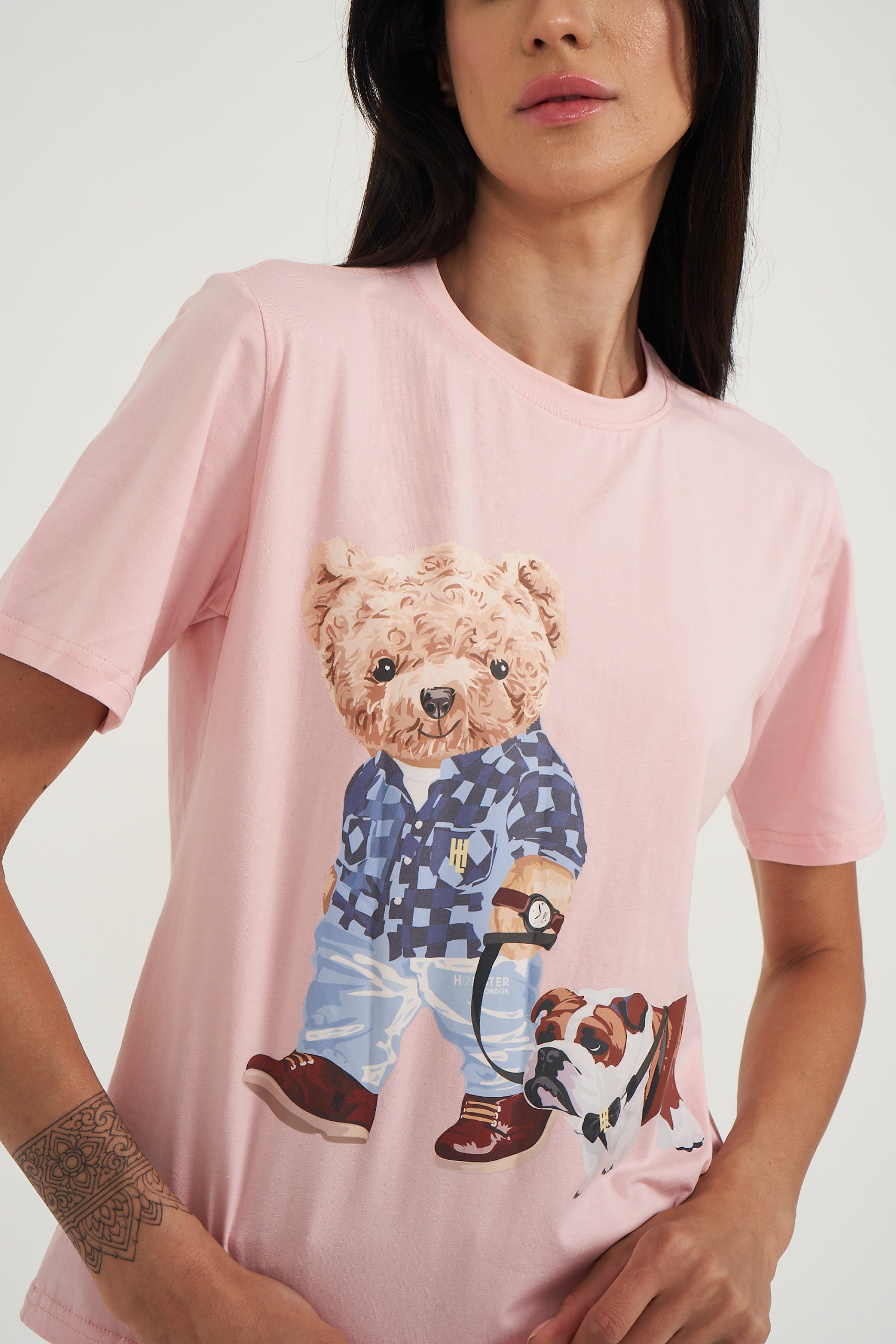 Hamster London Ted H's Best Friend T-Shirt Pink