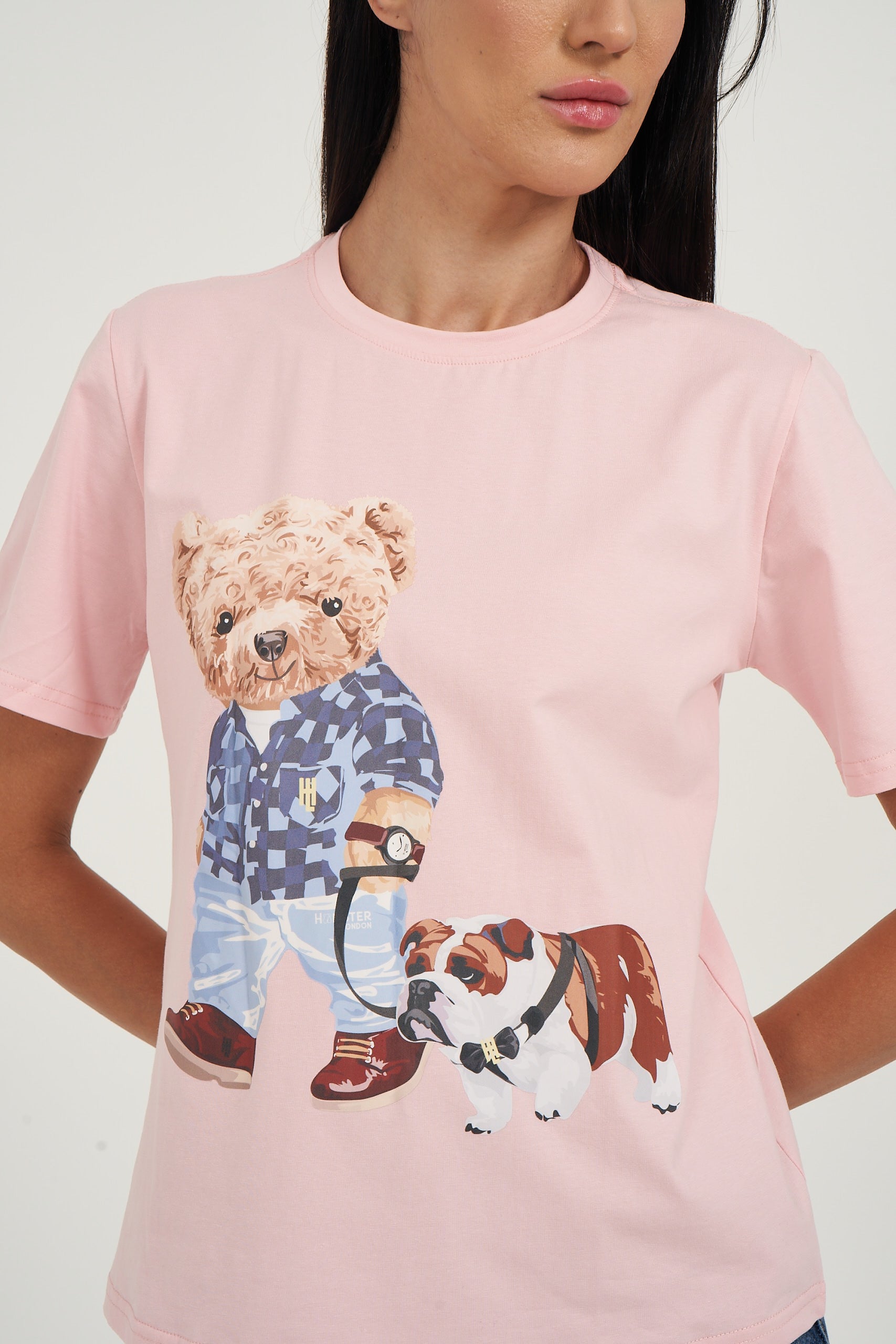 Hamster London Ted H's Best Friend T-Shirt Pink