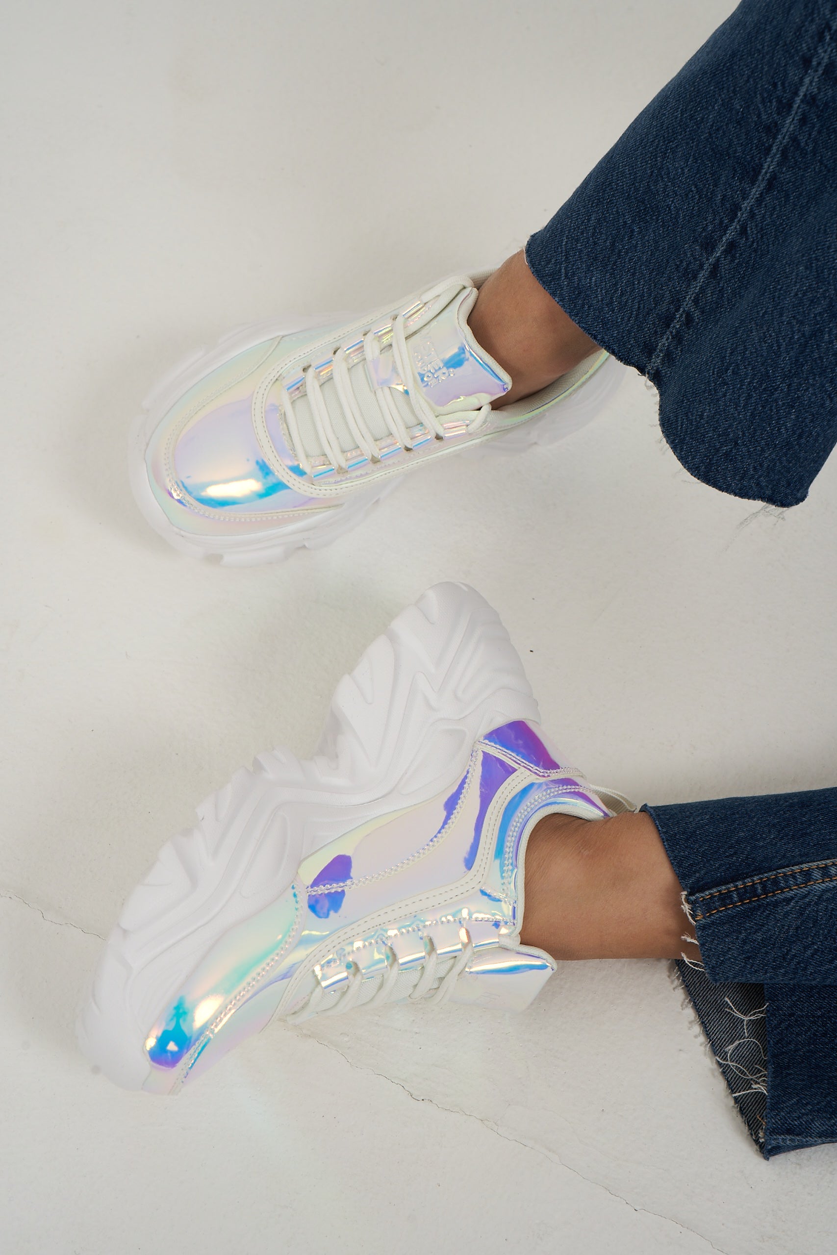 Hamster London Mousehole Holo Party Sneakers