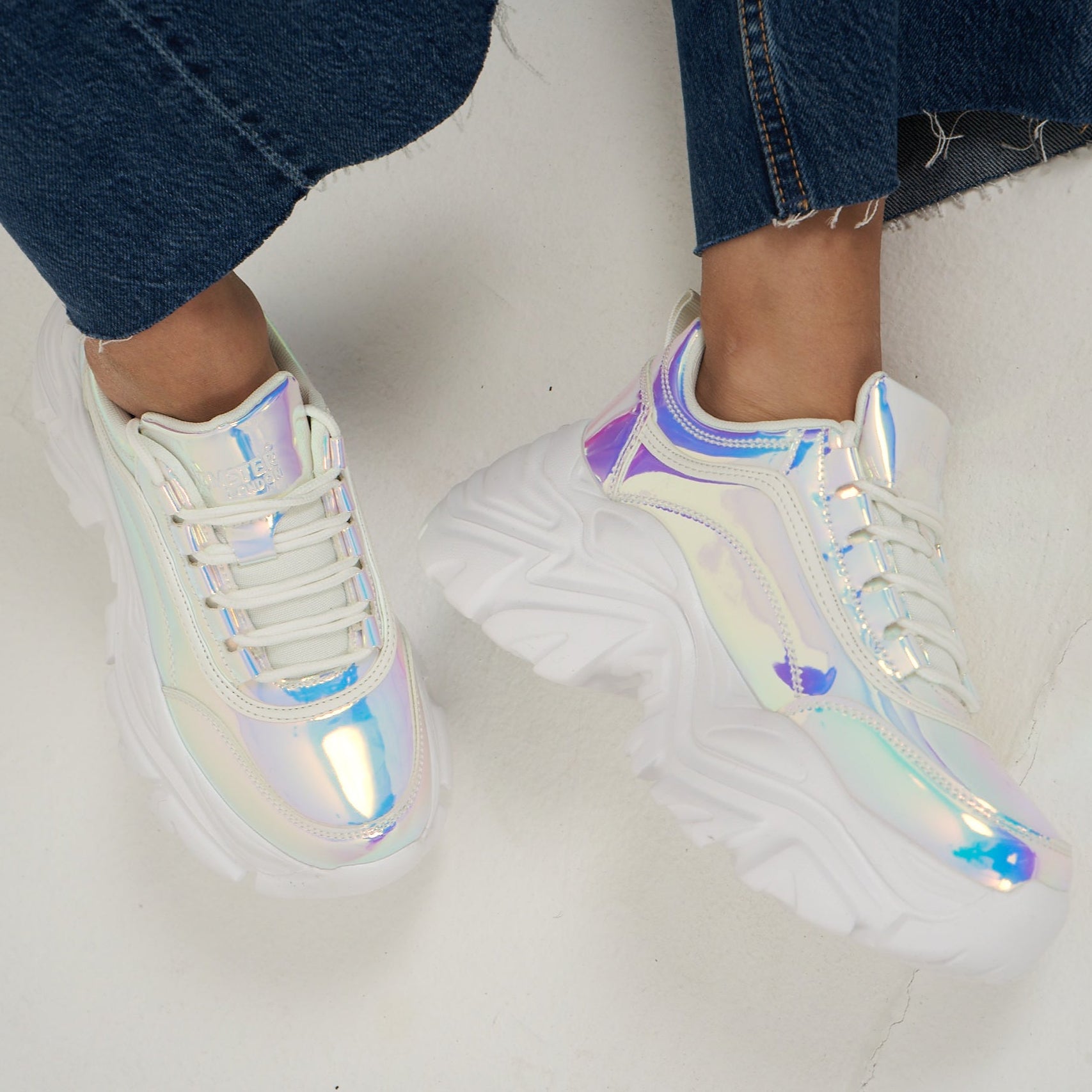 Hamster London Mousehole Holo Party Sneakers