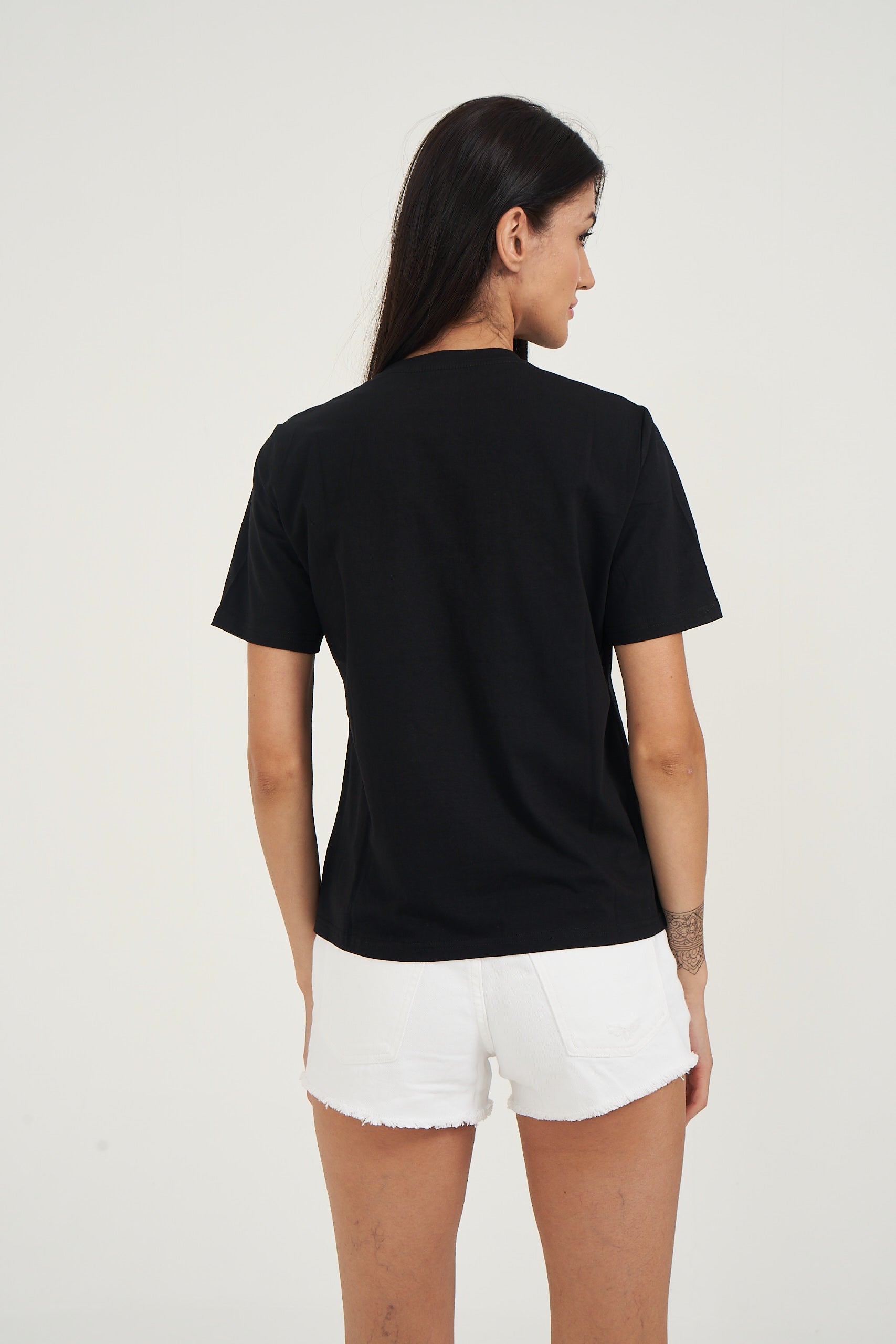 Hamster London Ted H Shopaholic T-Shirt Black