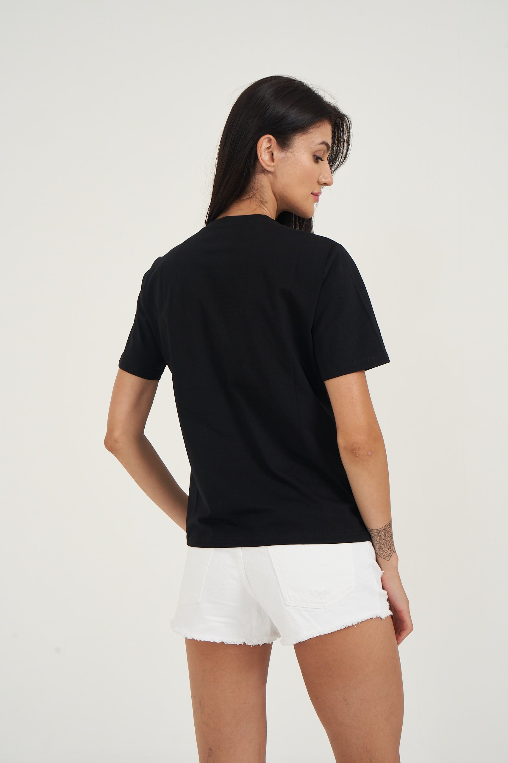 Hamster London Ted H Shopaholic T-Shirt Black