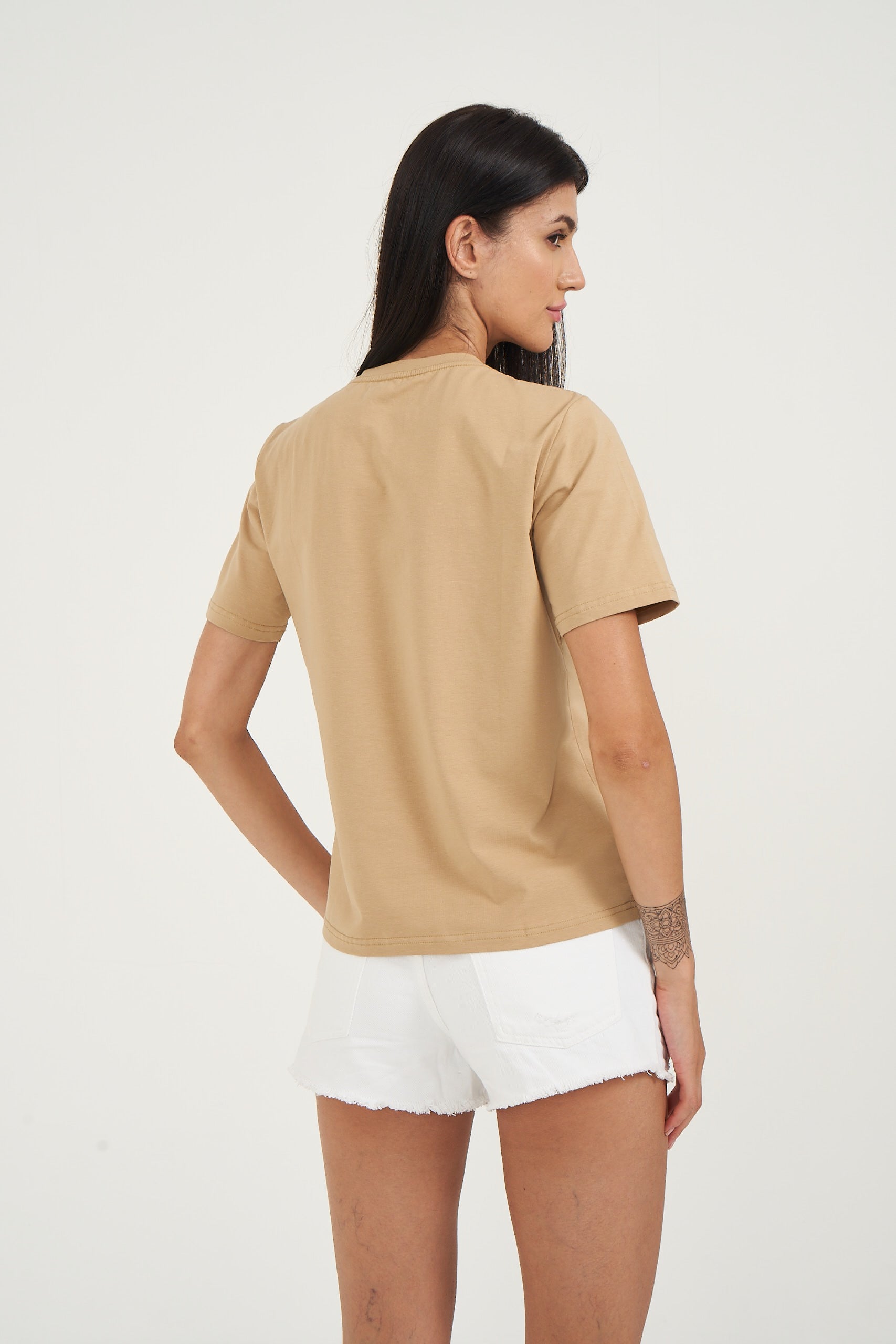 Hamster London Ted H's Best Friend T-Shirt Beige