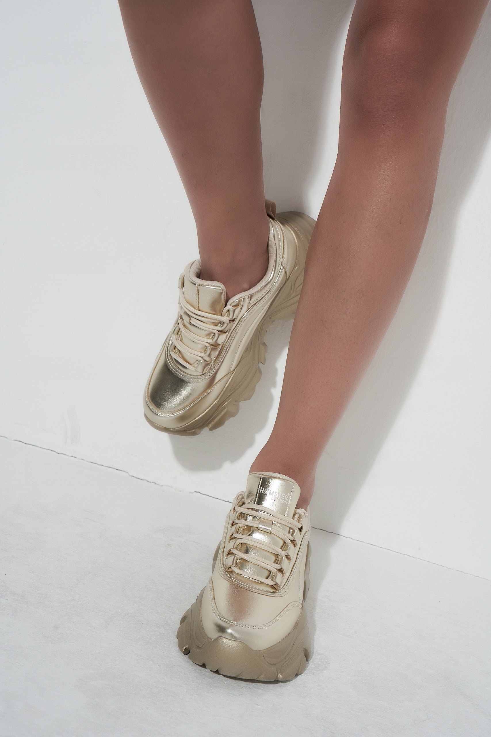 Hamster London Ultimate Golden Sneakers