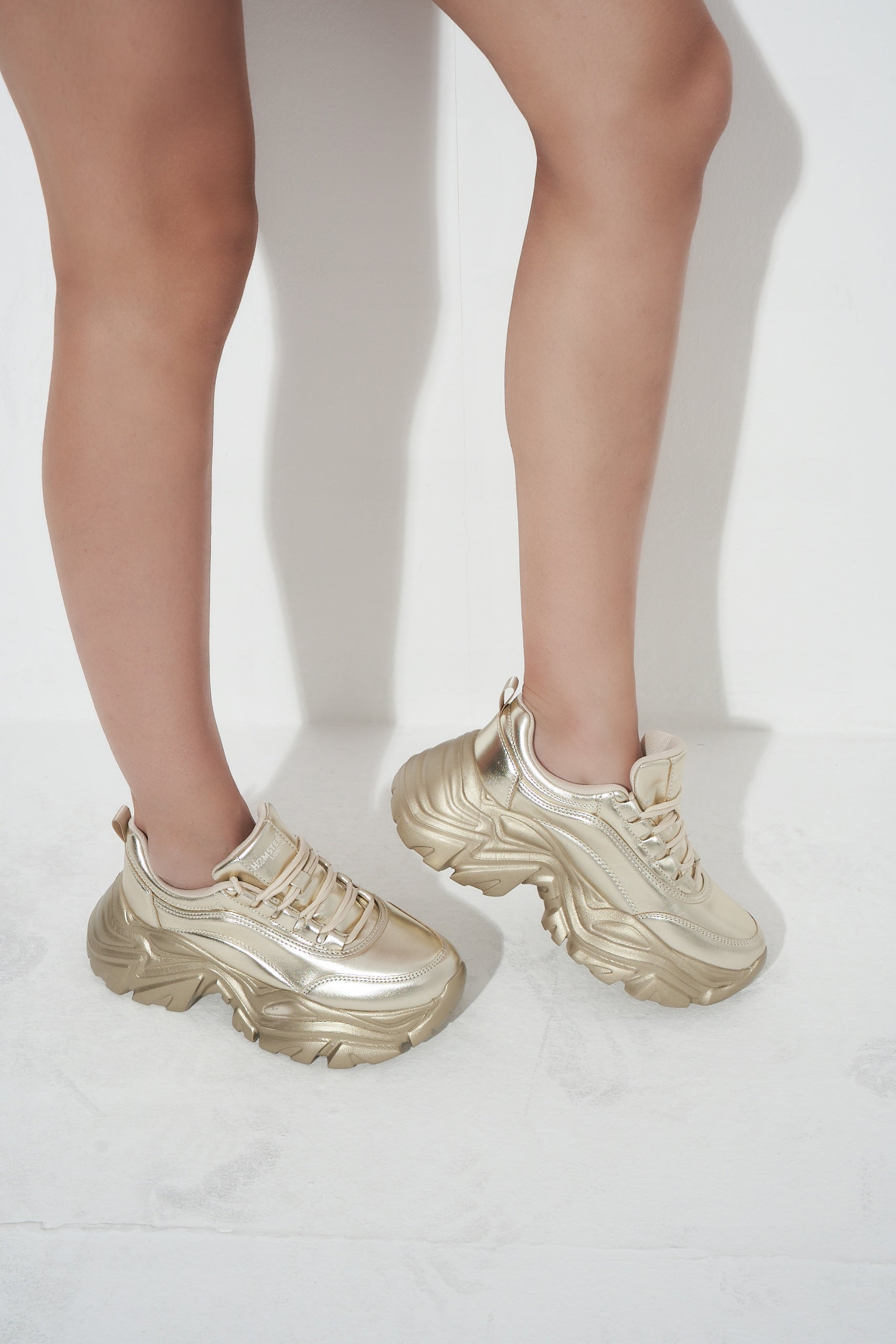Hamster London Ultimate Golden Sneakers