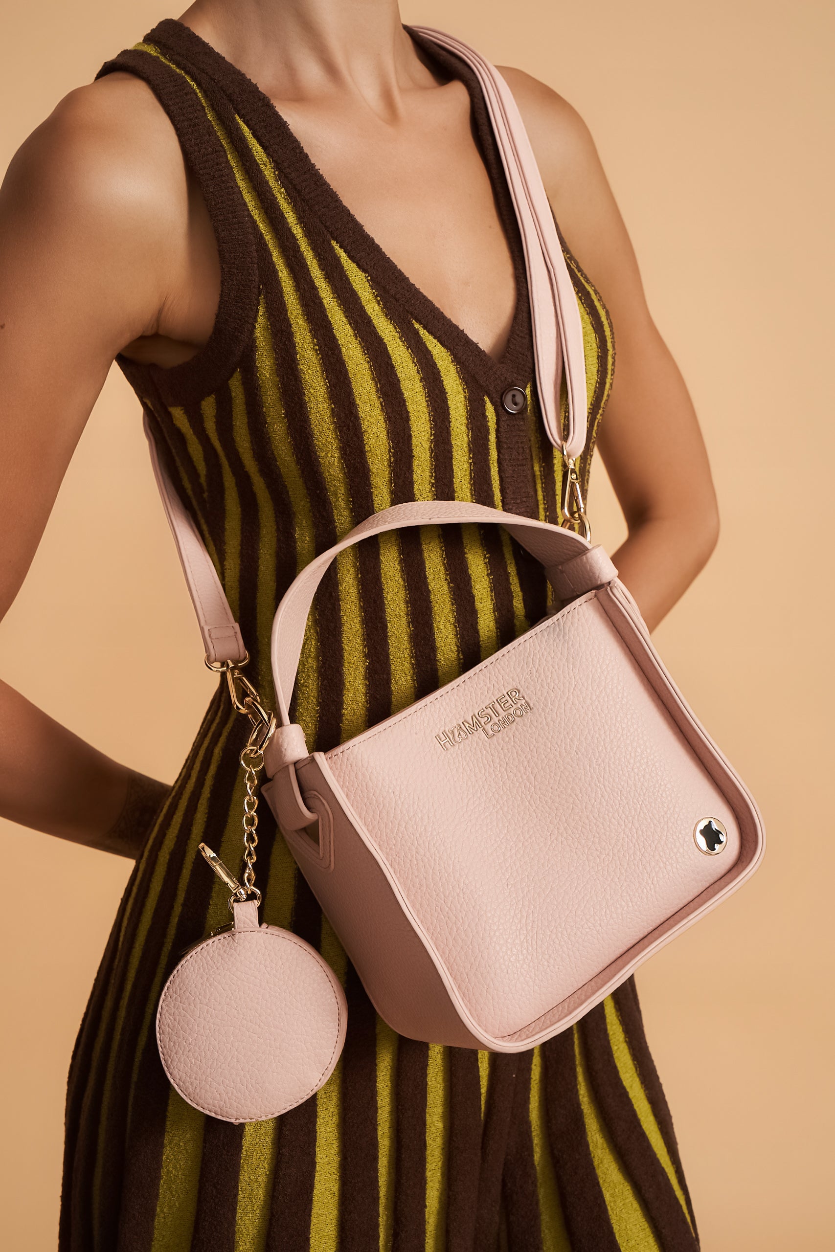 Hamster London Roma Top Handle Mini Light Pink