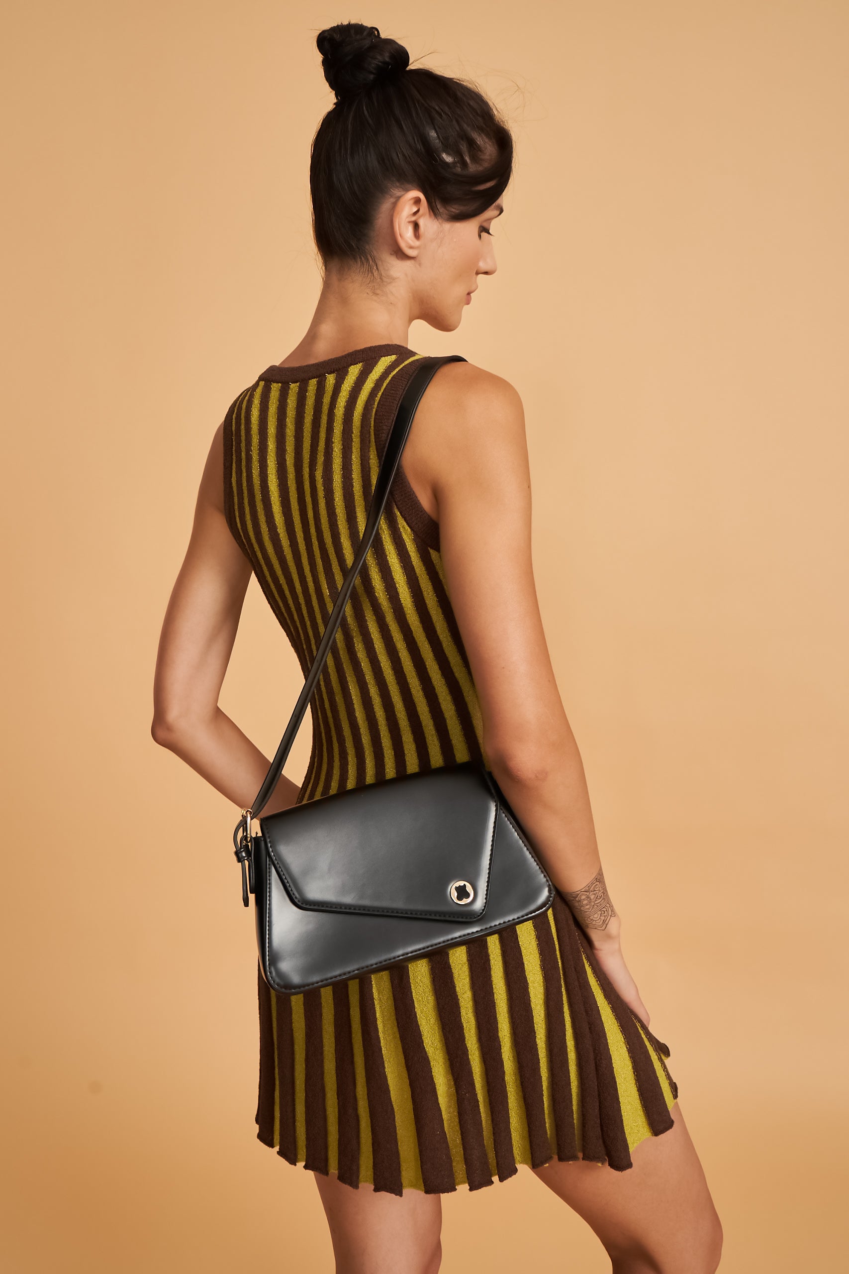 Hamster London Roma Jigsaw Bag Black