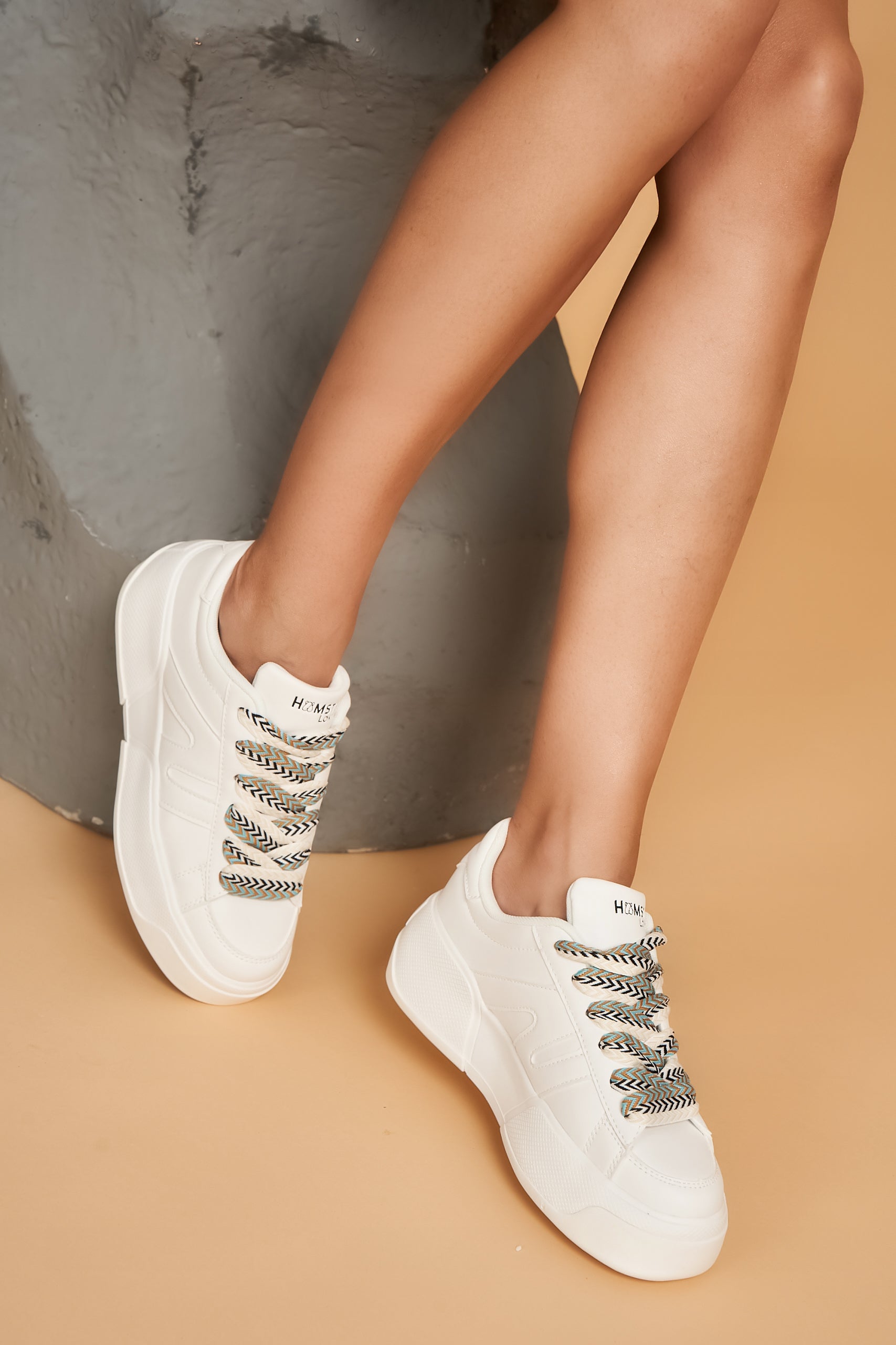 Hamster London Huxley White Sneakers
