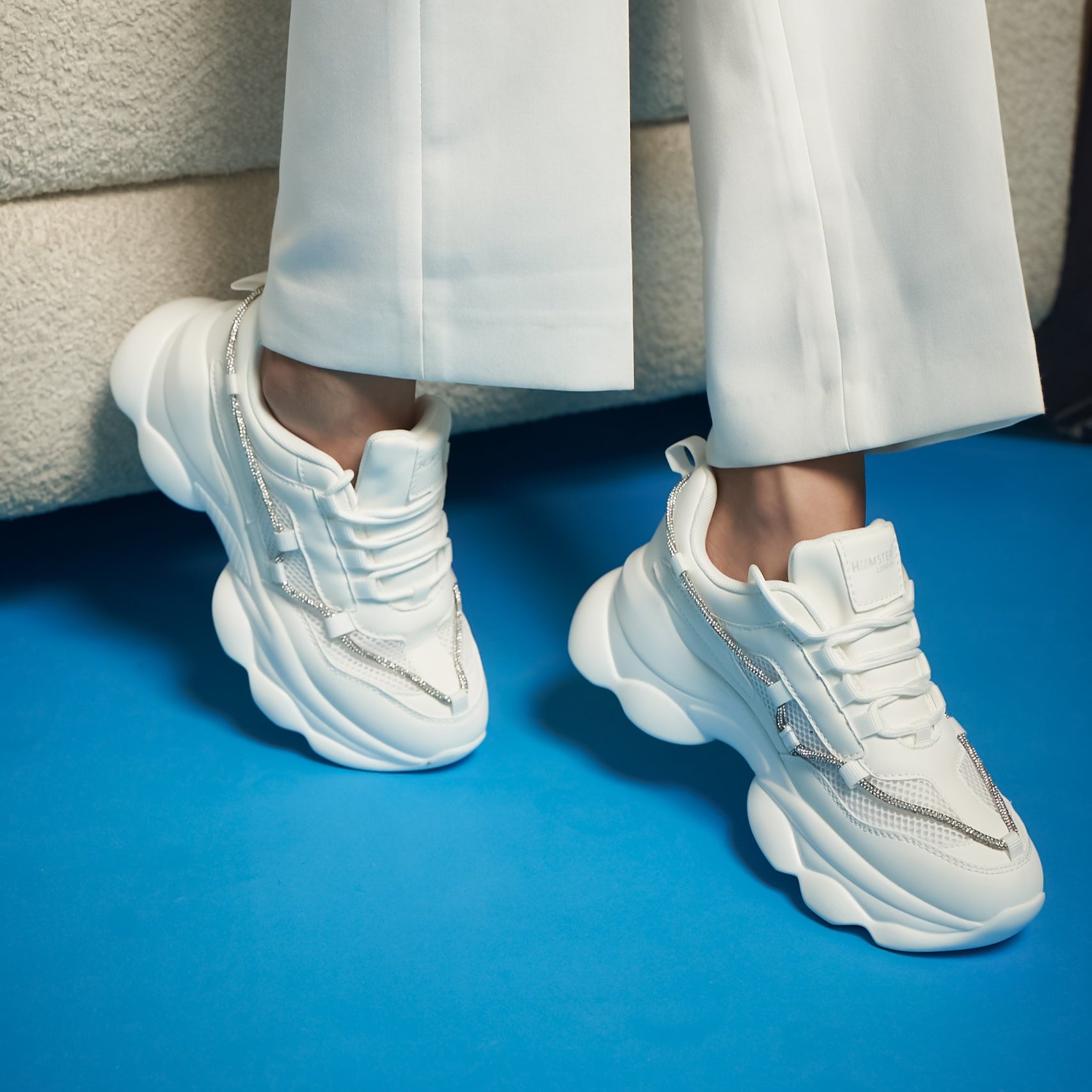Hamster London Performer White Sneakers