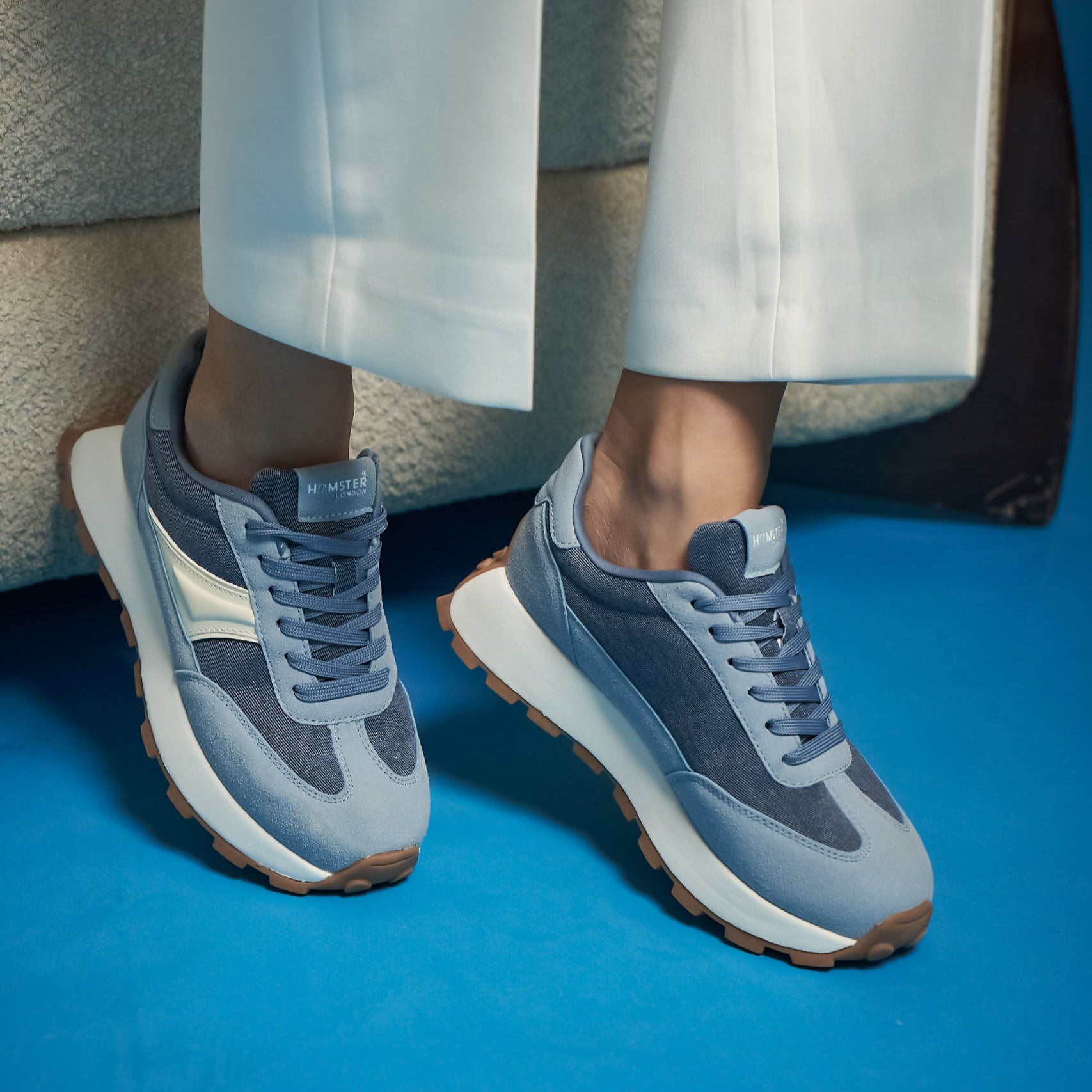 Hamster London Smart Blue Sneakers