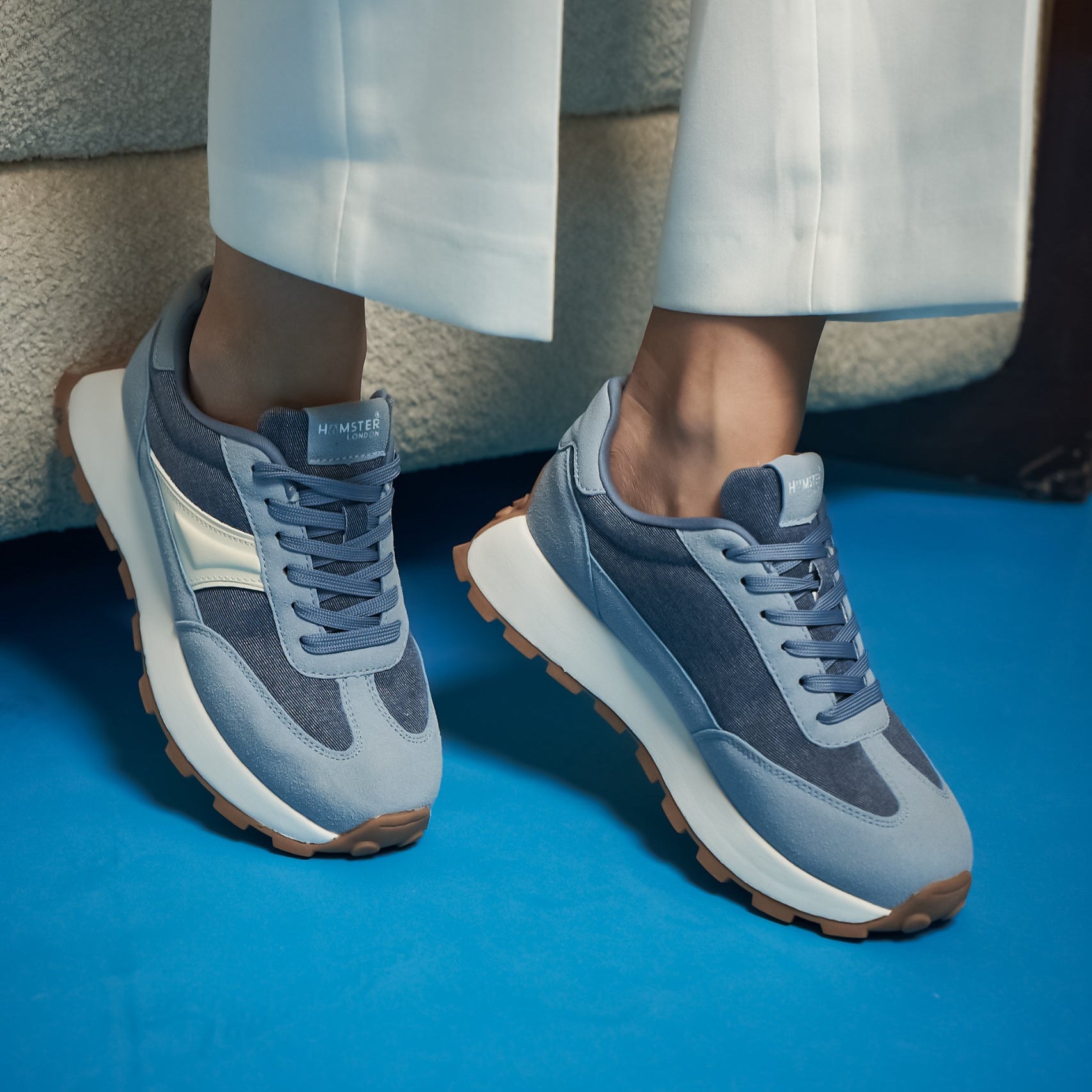 Hamster London Smart Blue Sneakers