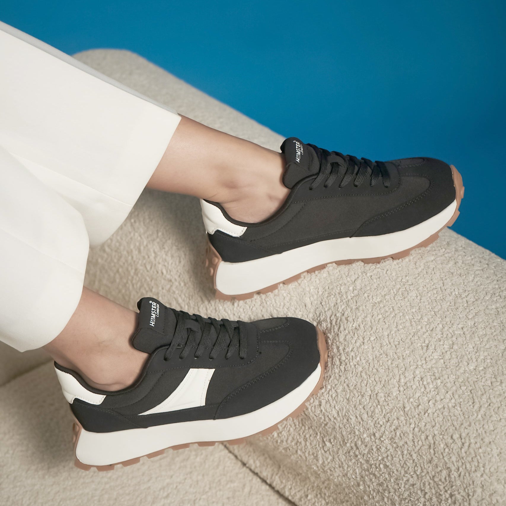 Hamster London Smart Black Sneakers