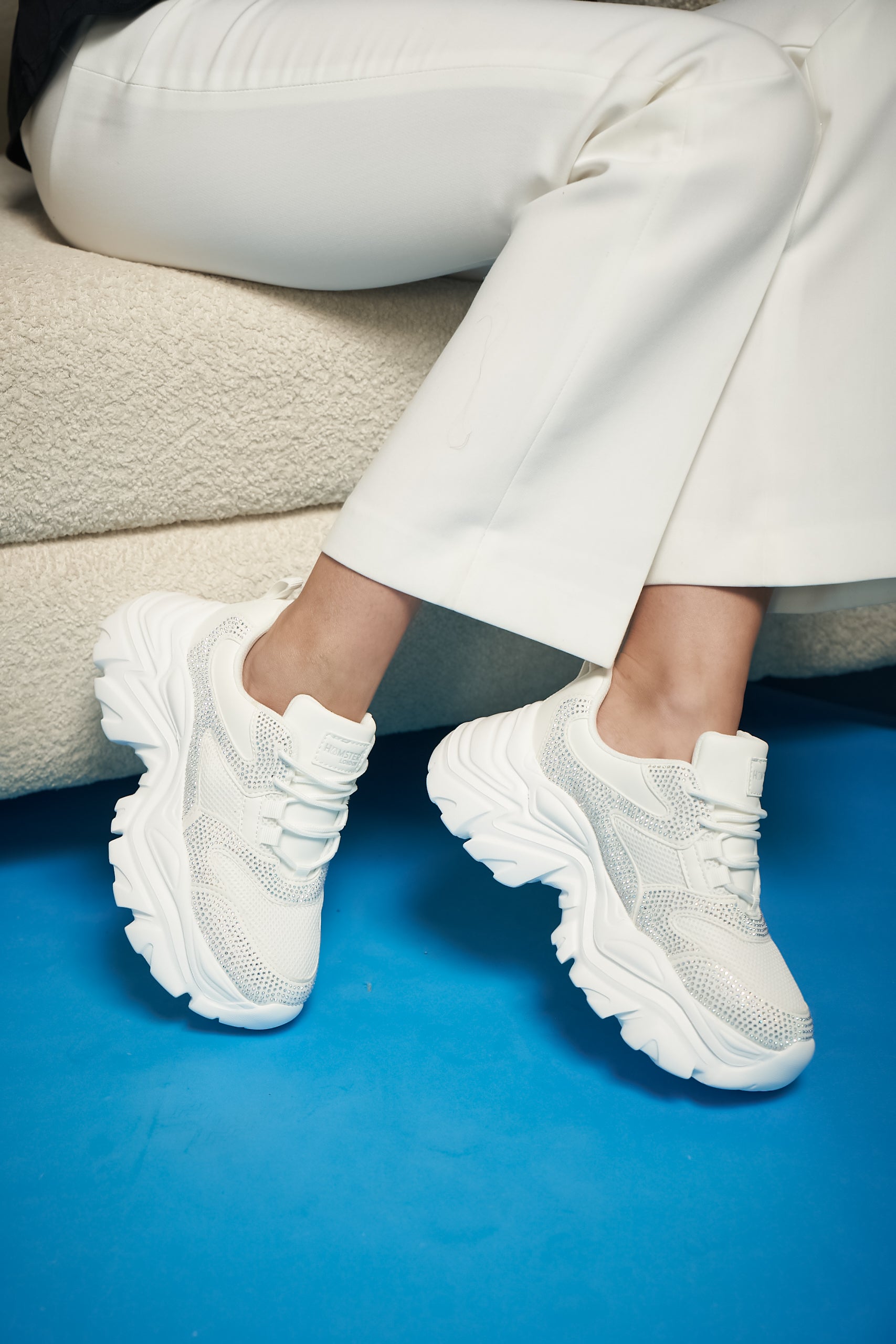 Hamster London Booster White Sneakers